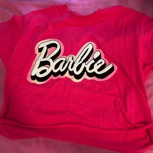 barblie slightly cropped top